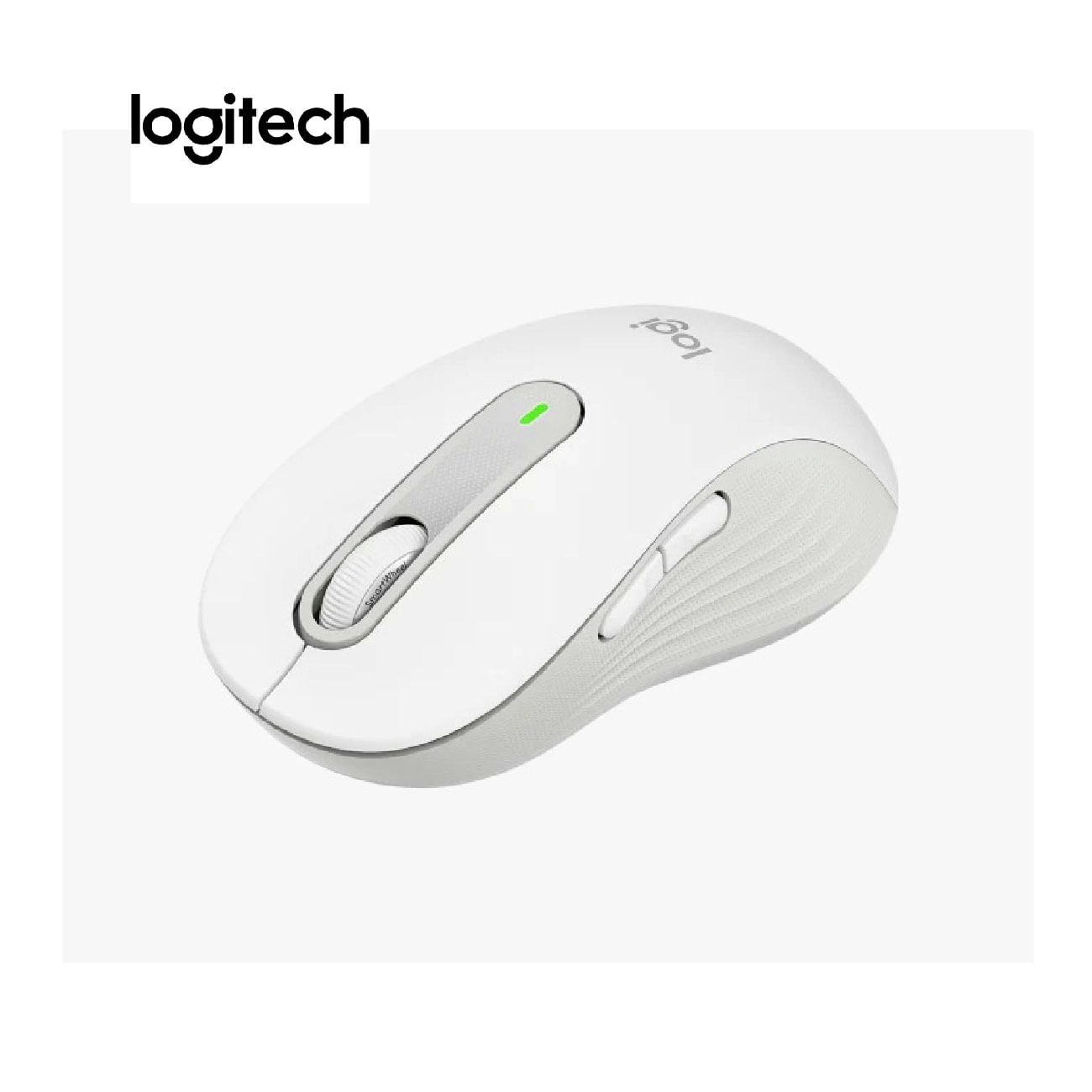 Mouse Logitech Signature M650 Grande Blanco