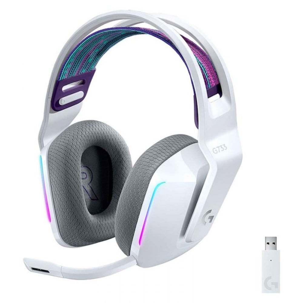 Audifono Logitech G733 Wireless Gaming White 981-000882