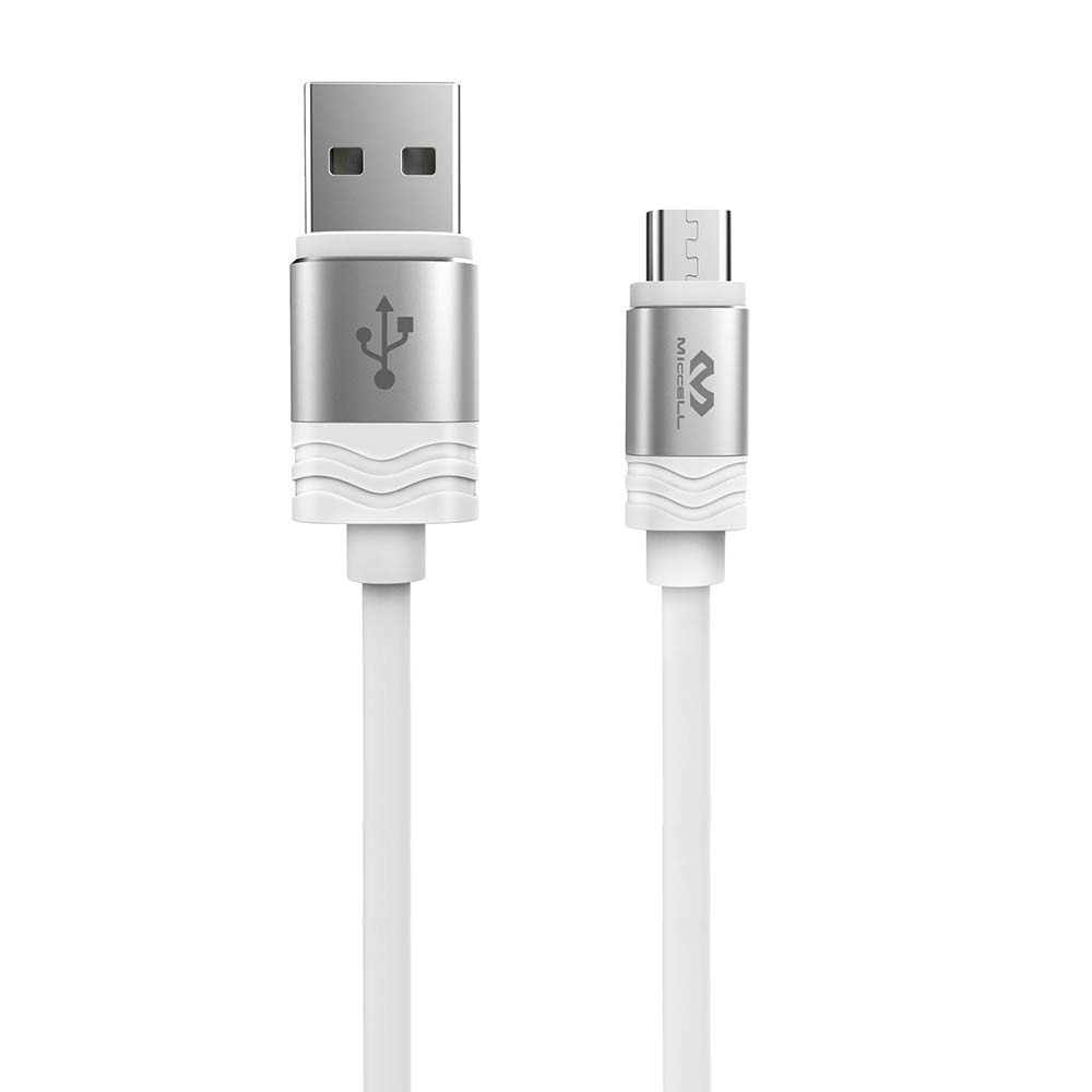 Cable Miccell micro USB reforzado 1m