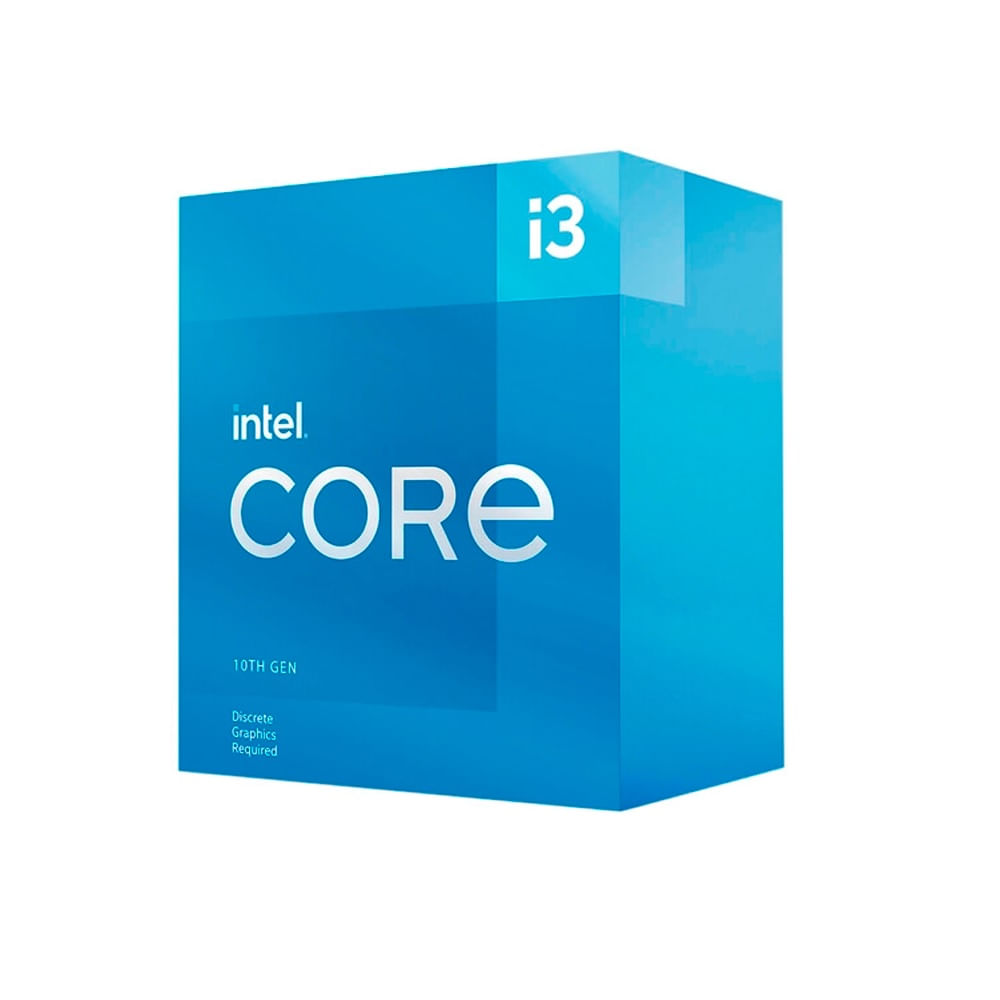 Procesador Intel Core i3-10105F 3.70 - 4.40 GHz 6 MB Caché L3 LGA1200 65W 14 nm