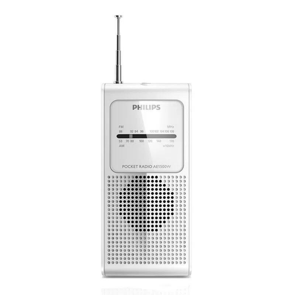 Radio Philips portatil AMFM AE1500 - Blanco